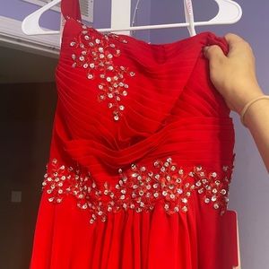 Red dress JJ’s house , brand new